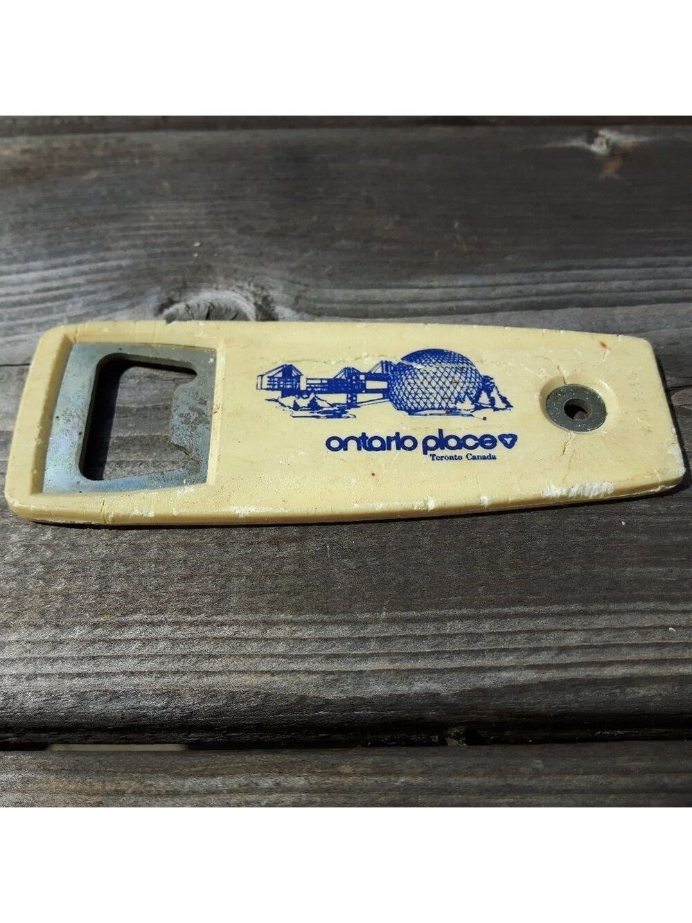 Rare Ontario Place bottle opener fair condition